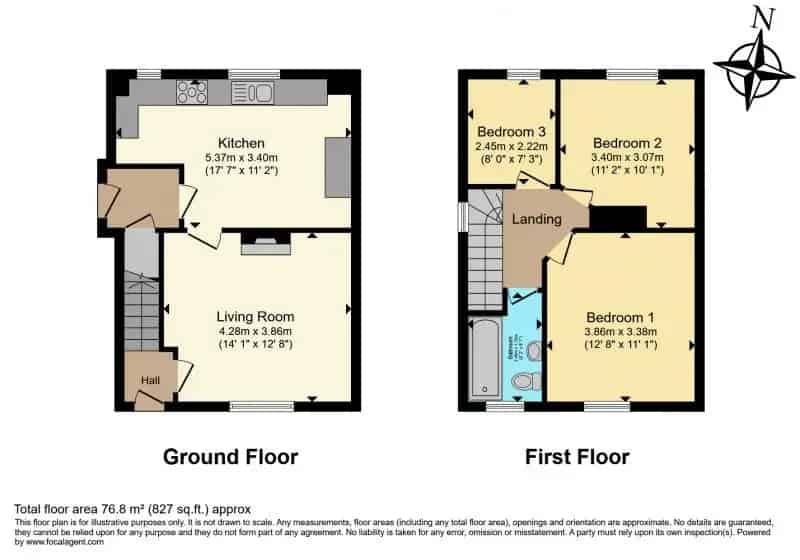 3 Bedroom Terraced House in Honley