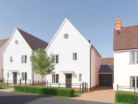 New 2-4 Bedroom Homes in Kelvedon Essex Near Rail Station