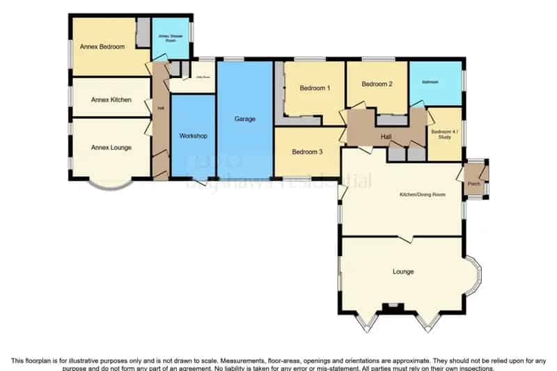 Detached Bungalow with Annex - Four Bedrooms, Ample Parking