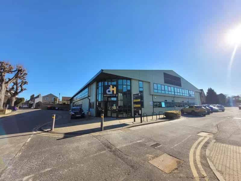 Modern Detached Office Building with Parking