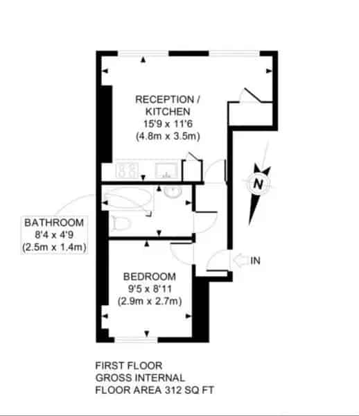1 Bedroom Flat Bow London - First Time Buyers & Investors