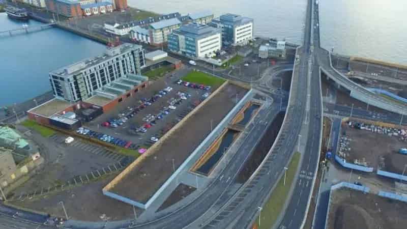 Six-Story Commercial Development Site Near Tay Road Bridge