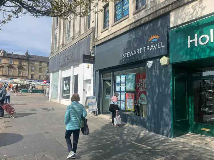 Paisley City Centre Retail Unit 802 sq ft Ground & Basement