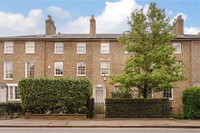 Georgian Terraced House for Sale in Wimbledon Village SW19