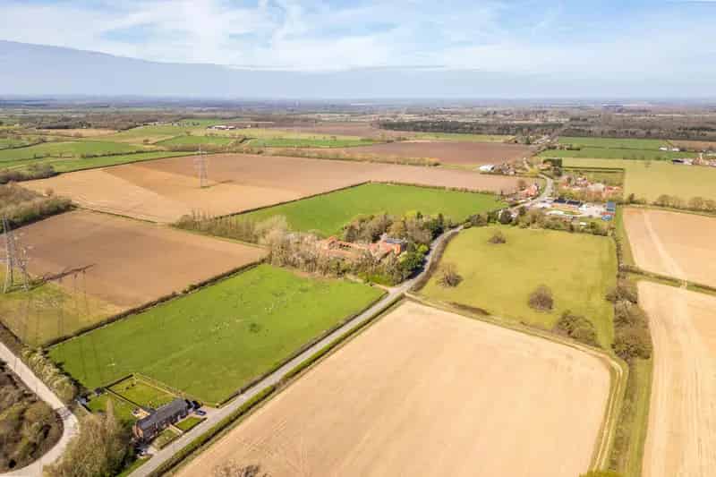 Whisby Hall Farm: Grade II Listed Hall, Farmland, Development Potential