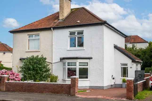 Detached house for sale in Locksley Avenue, Knightswood, Glasgow G13