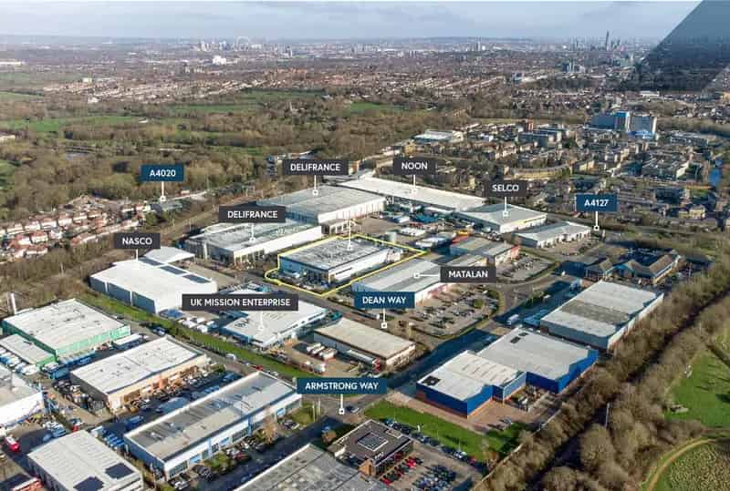 41000 sq ft Industrial Unit Southall 12 MVA Power