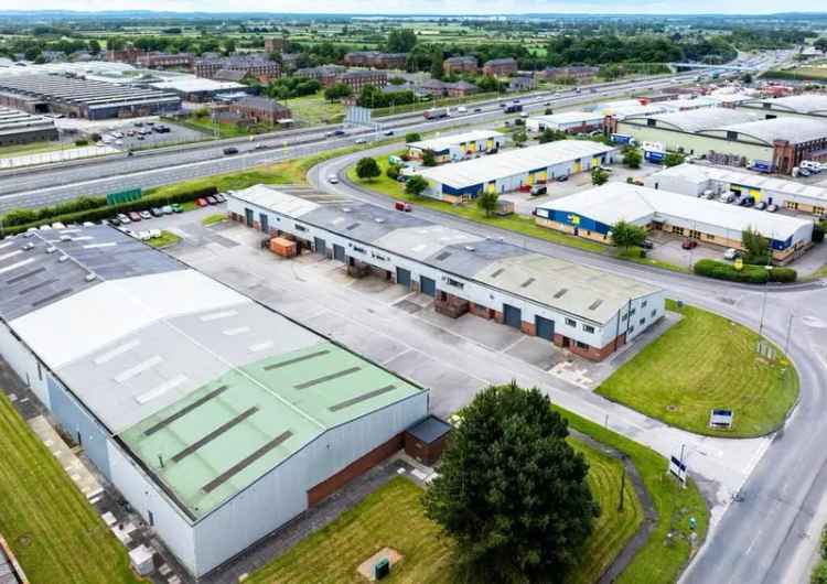 Deeside Industrial Estate Units -  Steel Frame, Roller Shutter Doors