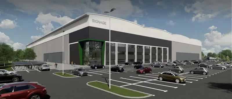 350000 sq ft Industrial Logistics Space Desborough Build to Suit
