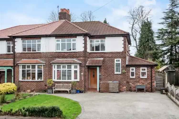 3 Bedroom Semi Detached House for Sale Timperley