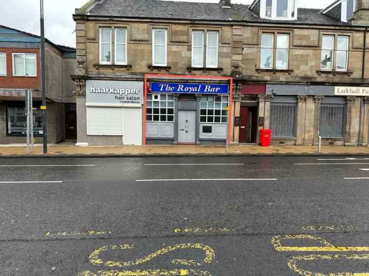 Larkhall Town Centre Bar For Sale - Vacant Possession