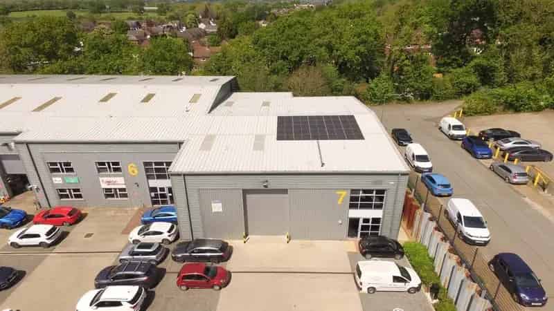 Modern Warehouse Unit with 9 Parking Spaces and EV Charging