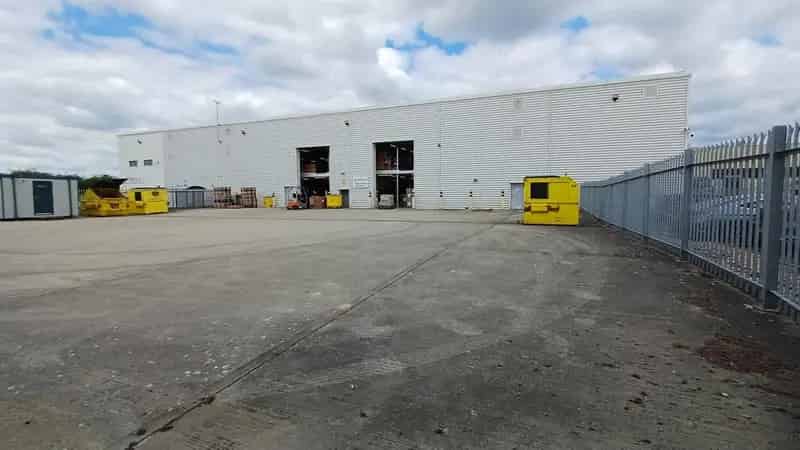 Industrial Warehouse Unit with Office Space and Secure Yard