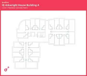 1 room flat of 31 m² in Manchester