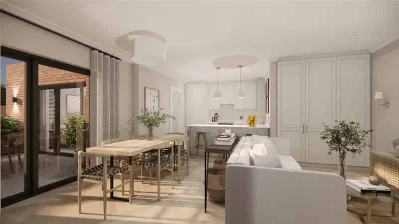 3 Bedroom Flat London - Modern Apartment with Private Garden