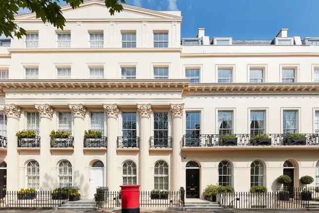 Town house for sale in Chester Terrace, Regent's Park, London NW1, United Kingdom