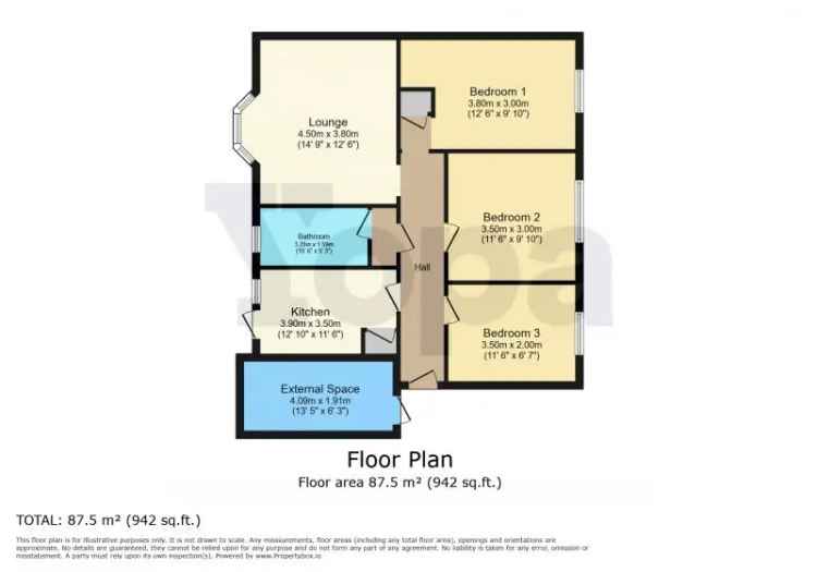 3 bedroom  Flat