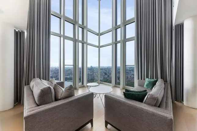 Luxury 3-Bed Duplex Apartment South Bank Tower Stunning Thames Views