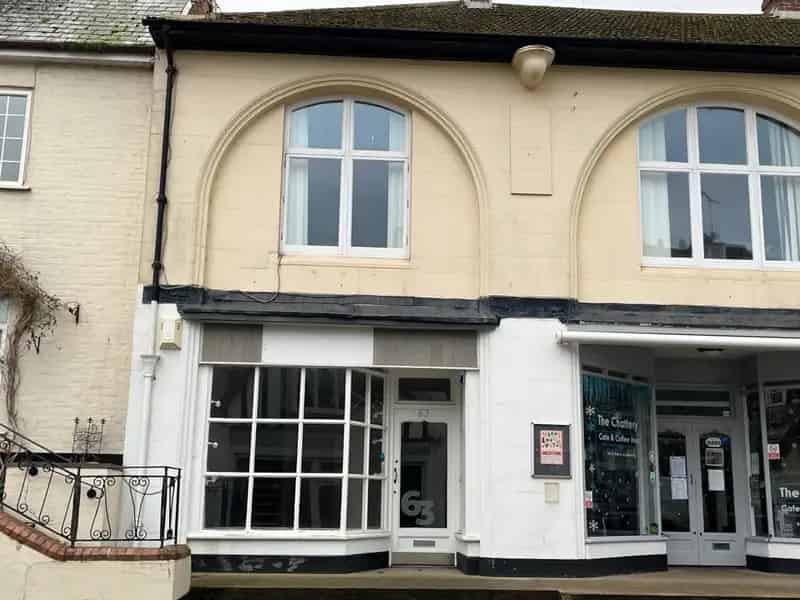 Retail Unit To Let 63 High Street Sidmouth