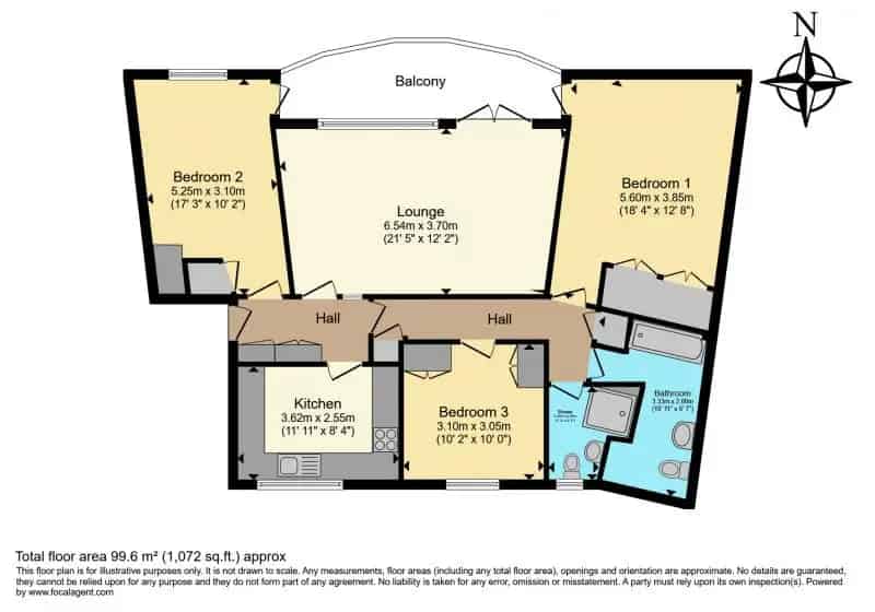 3 Bedroom Flat Near Branksome Chine and Westbourne