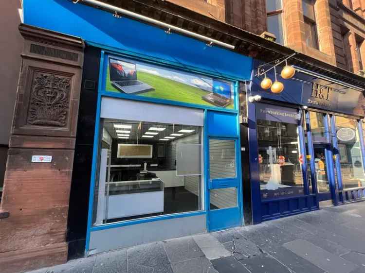 Glasgow City Centre Retail Office Space Bath Street