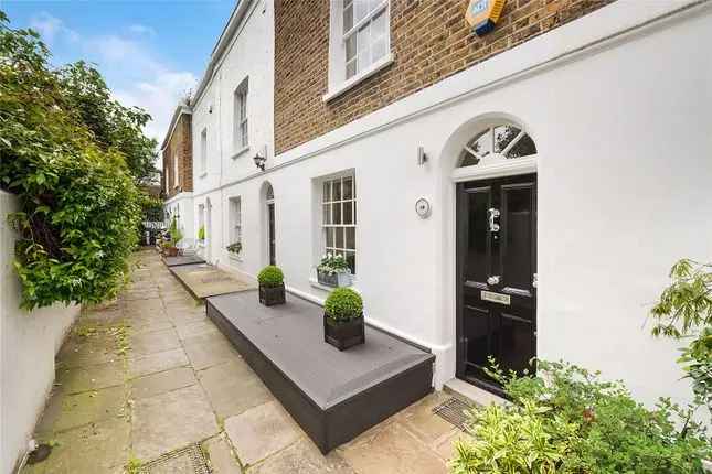 Terraced house for sale in Upper Cheyne Row, Chelsea, London SW3