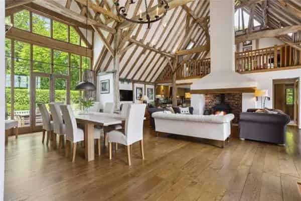 Church Hill Barn: Exceptional Barn Conversion in Nether Wallop