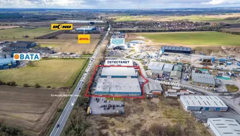 Food Production Warehouse Facility with Secure Gated Site
