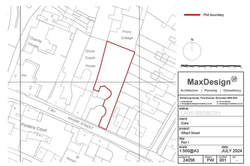 Two New Build Plots in Central Bawtry Full Planning Permission