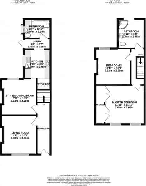 Victorian End Terrace House 2 Bedrooms Garden Parking