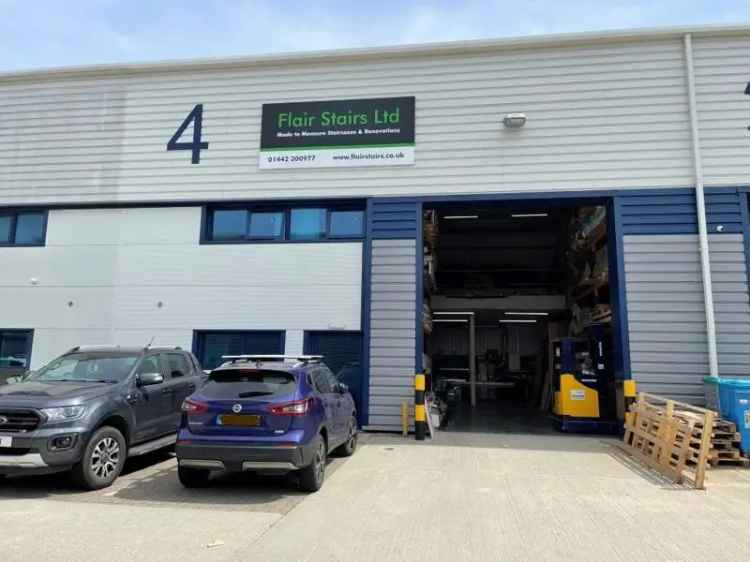 Warehouse Unit For Lease Modern Steel-Framed Building