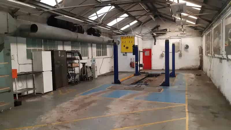 Garage Complex with Workshops and Office Space for Sale