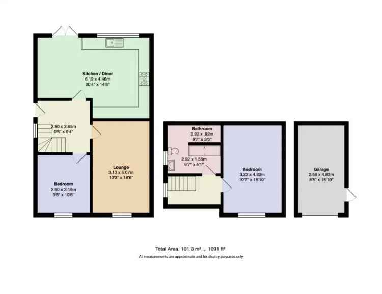 2 Bedroom Dormer Bungalow for Sale