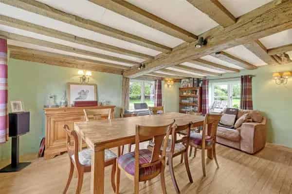 Sampton Wick: 14th Century Hall House with Outbuildings and 3.3 Acres