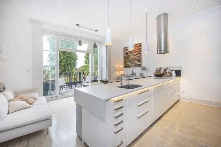 3 Bedroom Duplex Apartment Southfields Contemporary Design Garden Parking