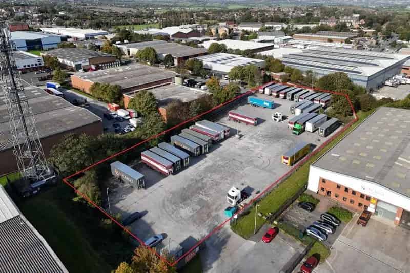 Secure 1.47 Acre Concrete Storage Yard with On-Site Security