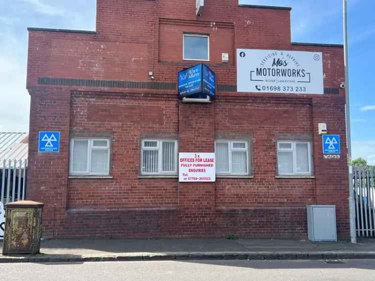 Refurbished Wishaw Offices 3 Rooms Gas Heating No VAT