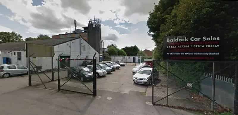 Secure Concrete Yard Near Baldock High Street