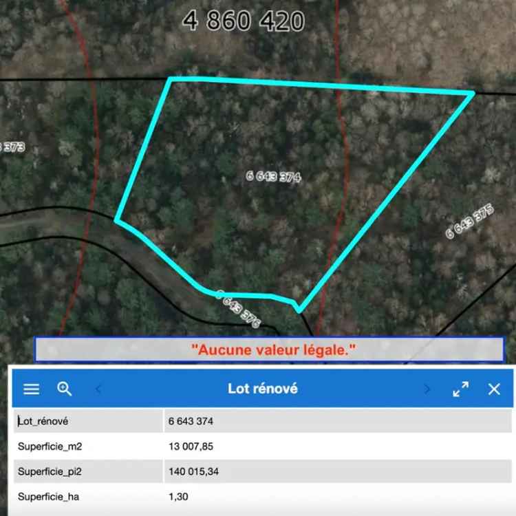 Lakeside Lot for Sale in Private Domain near Eastman