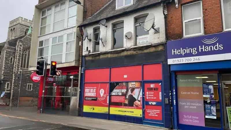 Retail Unit with Residential Maisonette in Watford