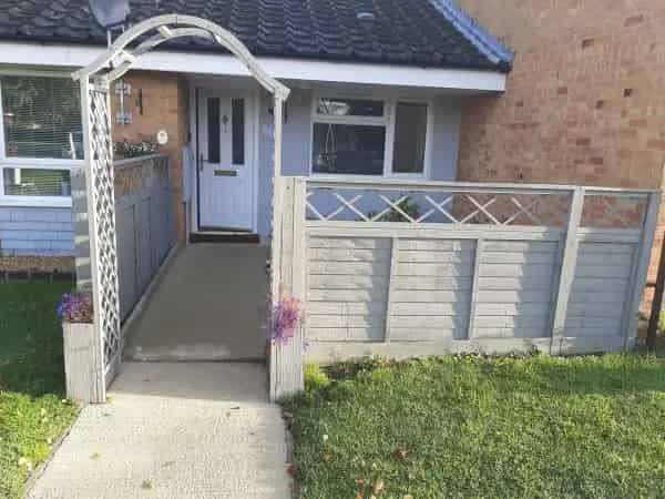 2 Bedroom Bungalow for 50+ in Quiet Village