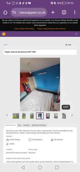 3 Bed Terraced House Near Shops and Leisure Centre