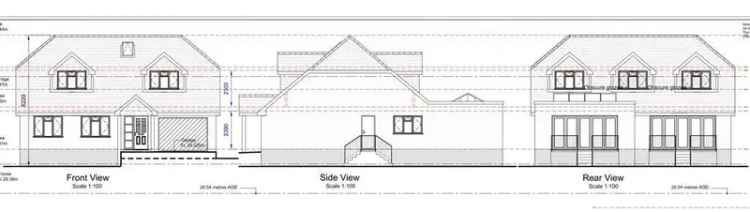 Four-Bedroom Detached Chalet House Plot with Planning Permission
