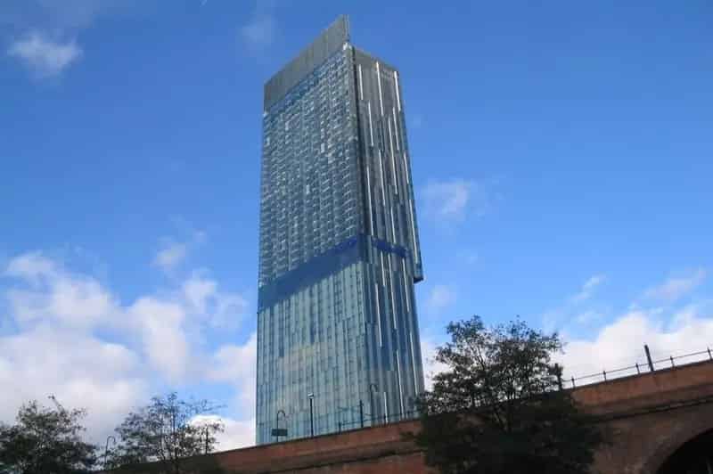 Beetham Tower Studio Apartment Manchester City Centre