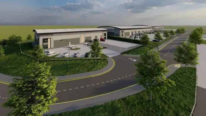 New Build Warehouse Near East Midlands Airport
