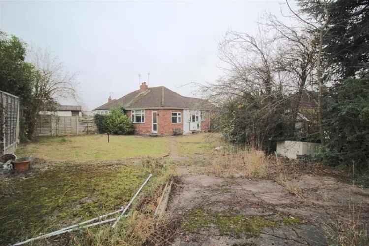 2 bedroom semi-detached bungalow for sale