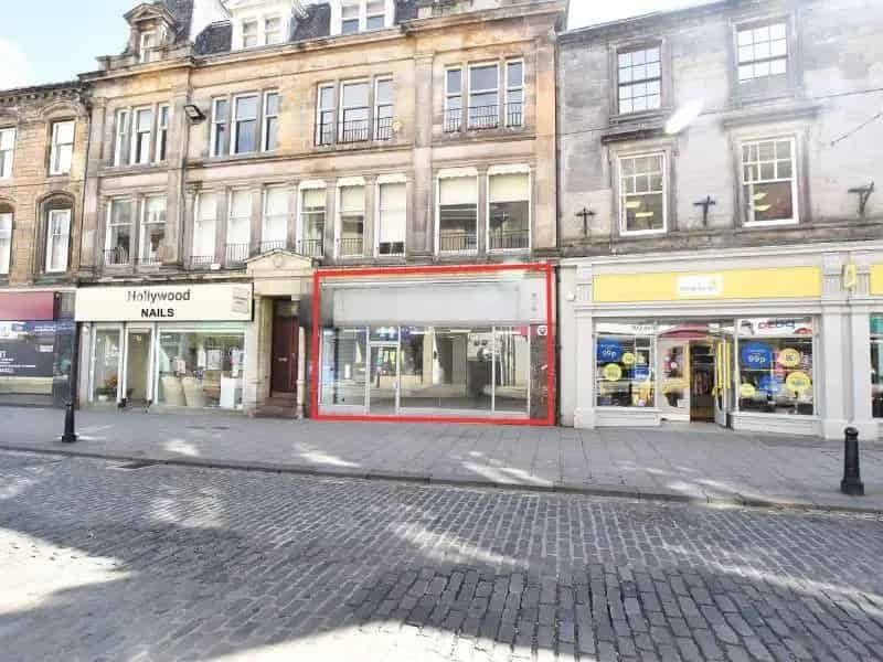 Retail Unit Stirling City Centre 1810 sq ft High Footfall