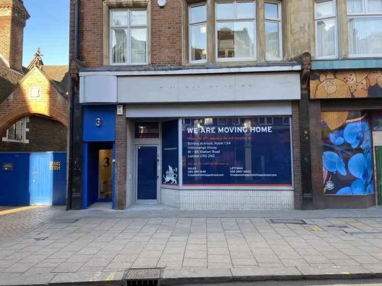 Croydon Commercial Property High Footfall Location