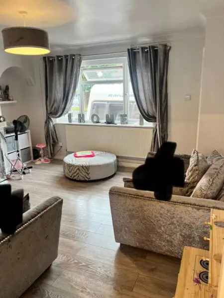 3 Bed Semi Detached House with Double Drive and Large Garden