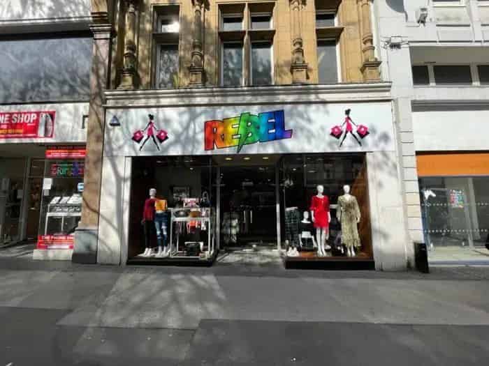 Fargate Retail Space: Prominent Glazed Frontage and High Street Location